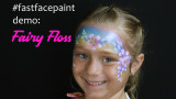 Fast Face Paint Idea Demo: Fairy Floss