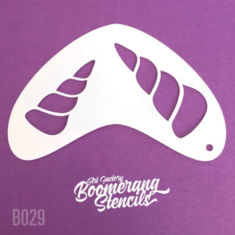 MERMAID SCALES by Boomerang Face Paint Stencil B013 - Face Paint Shop ...