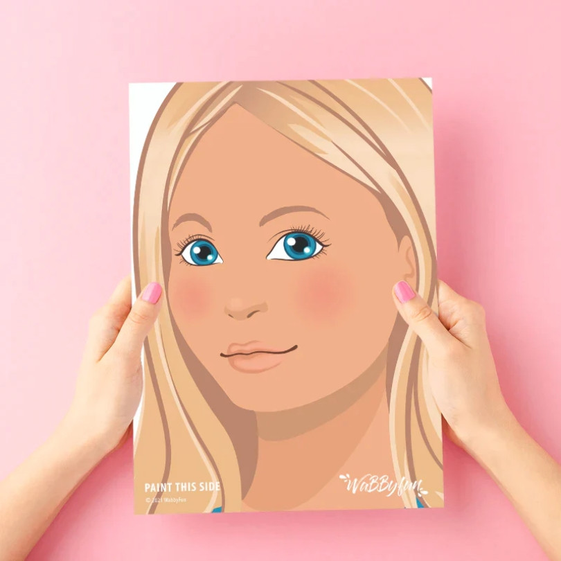 Face Paint Practice Mat, Wipeable Face Paint Shop Australia