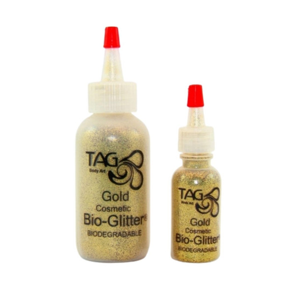 bio glitter cosmetic gold