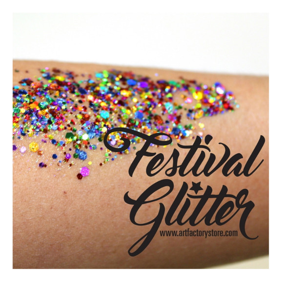 RAINBOW PRIDE Festival Glitter by the Art Factory