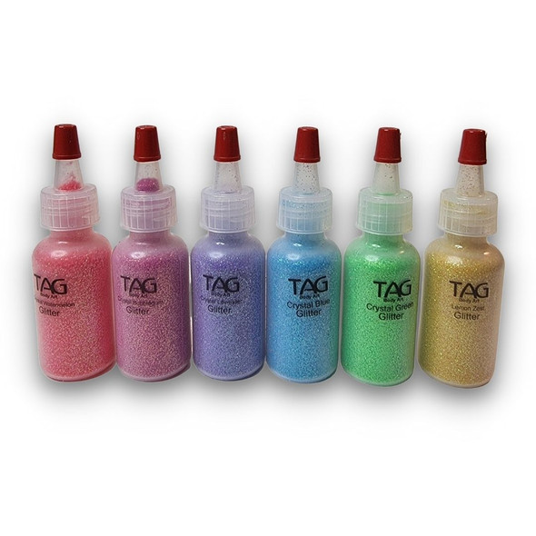 cosmetic glitter TAG Body Art Crystal Colours