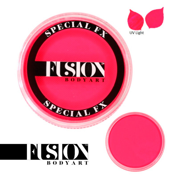 FX UV NEON PINK by Fusion Body Art face paint 32g