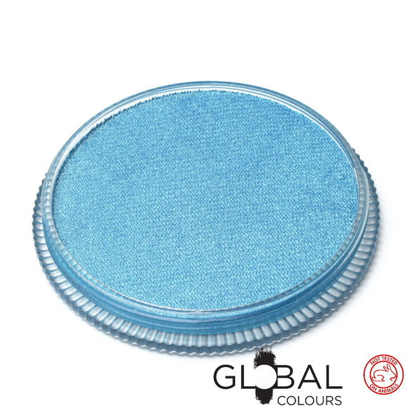 PEARL PEACOCK BLUE 32g Face and Body Paint Makeup | Global Colours
