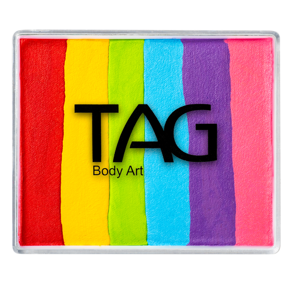 TAG REGULAR RAINBOW Split Cake Face Paint 50g