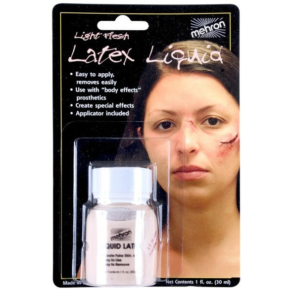 Liquid Latex Light Flesh 30ml by Mehron