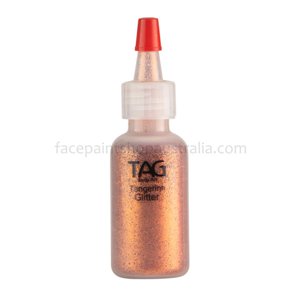 TANGERINE Cosmetic Glitter Dust by Tag Body Art