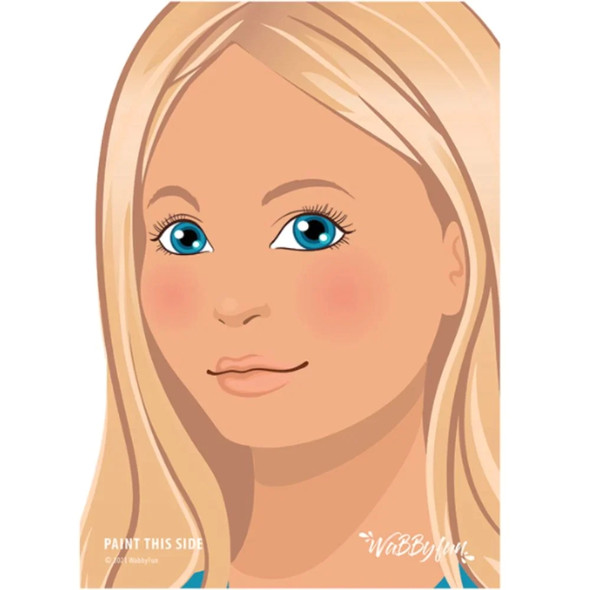CHARLIE [Side] Face Painting Practice Board | WabbyFun