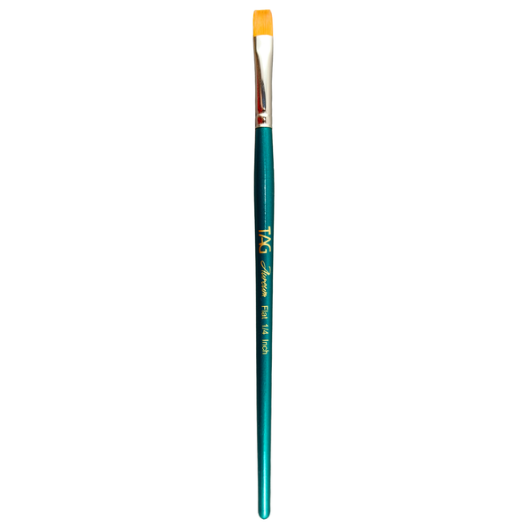 TAG Aureum FLAT 1/4 Inch Brush