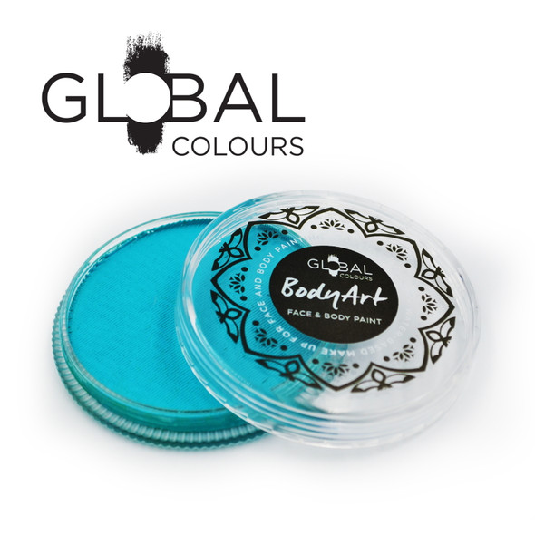 Global Colours face paint Australia will bring your face painting ideas to life to create amazing face paint designs kids and adults will love. teal face paint 32g