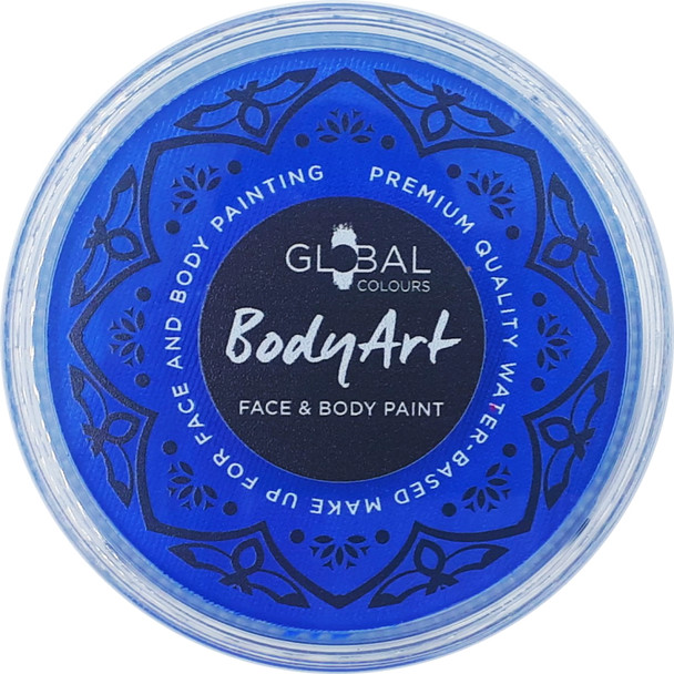 FRESH BLUE 32g Face and Body Paint Makeup by Global Colours