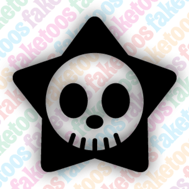 Glitter tattoo stencil FAKETOOS Australia