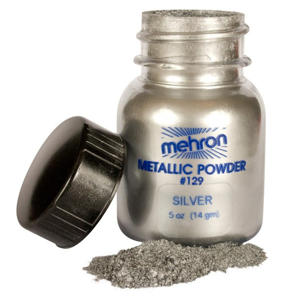 Mehron Metallic Powder SILVER 14g