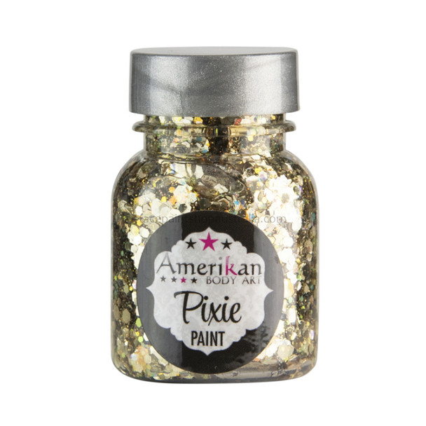 LUCKY STAR GOLD Pixie Paint Glitter Gel by Amerikan Body Art