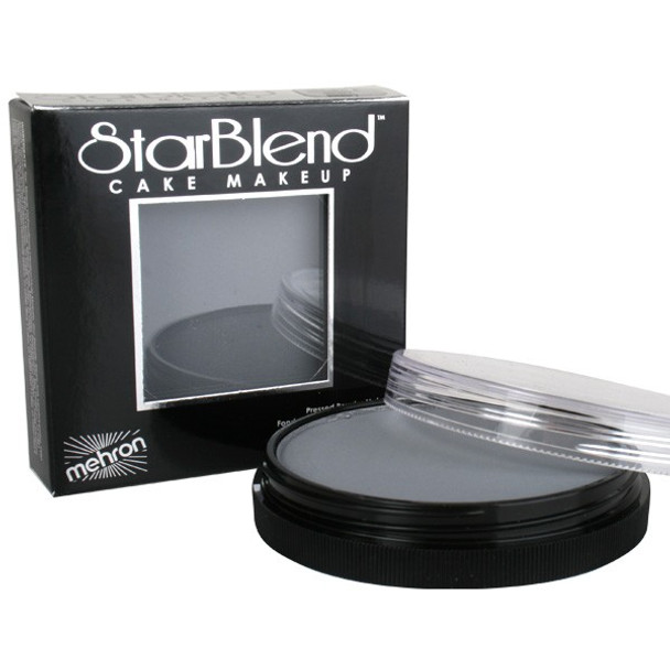 MONSTER GREY Pressed Powder | Mehron Starblend Cake Makeup 56g