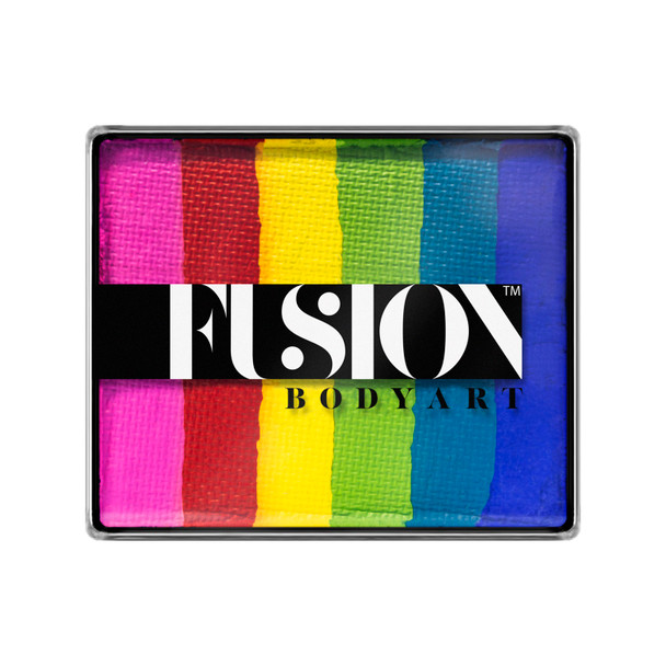 BRIGHT RAINBOW by Fusion Body Art face paint 50g