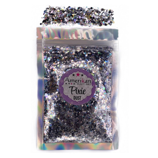 XANADU Pixie Dust Dry Loose Chunky Glitter Mix | Amerikan Body Art 28g net