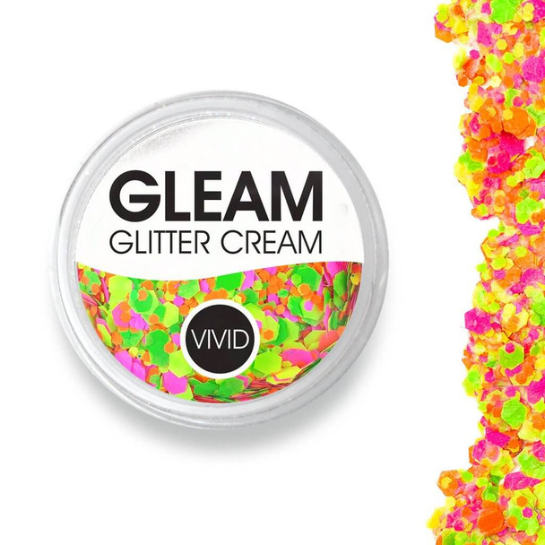 IGNITE 10g Jar GLEAM Chunky Glitter by Vivid Glitter