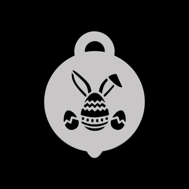 EASTER BUNNY EGG Stencil P08