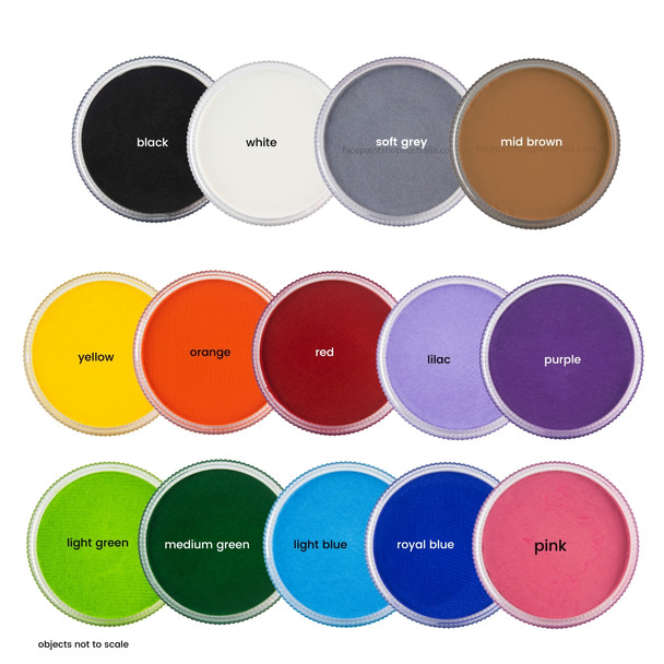 The Ultimate PRO face paint starter kit - a full sized professional face painter kit and bundle pack featuring TAG Body Art Australia and XO Art Co The Ultimate PRO face paint starter kit - a full sized professional face painter kit and bundle pack featuring TAG Body Art Australia and XO Art Co