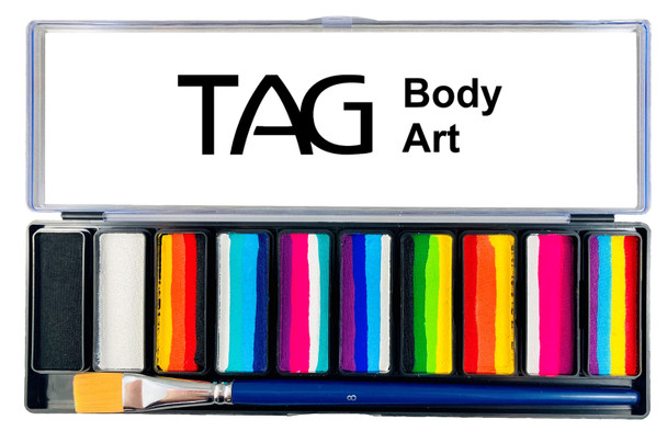 TAG 1 STROKE PALETTE 10 x 10g | Face Paint