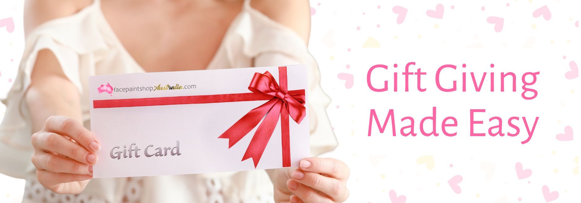 gift certificate face paint shop australia