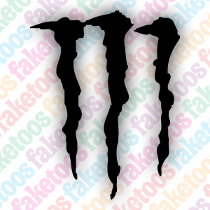 monster logo outline