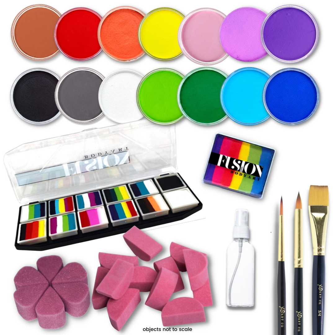 Fusion Body Art  Perfect Face Painting Kit — Jest Paint - Face Paint Store