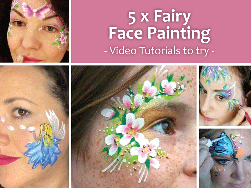 easy fairy face painting