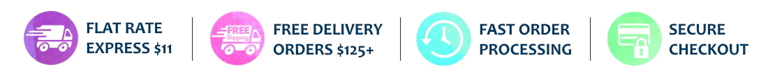 Face Paint Shop Australia secure checkout fast processing banner strap