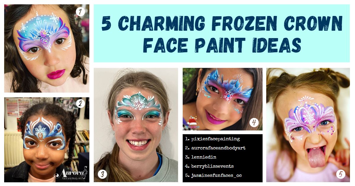 Frozen Face Painting/Makeup - Color Me Face Painting  Girl face painting,  Face painting designs, Face painting