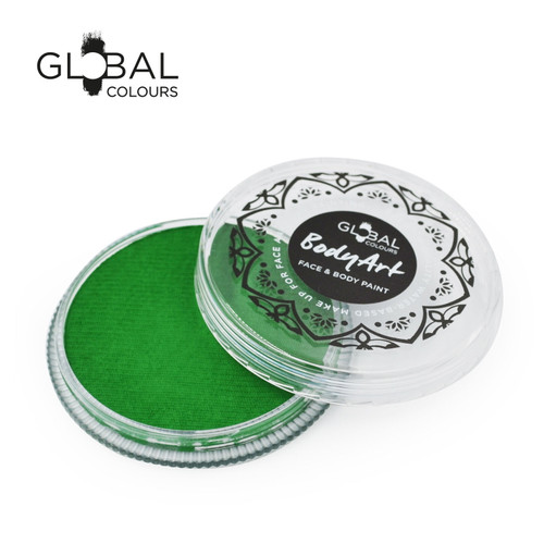 FRESH GREEN Face and Body Paint Makeup by Global Colours 32g Face