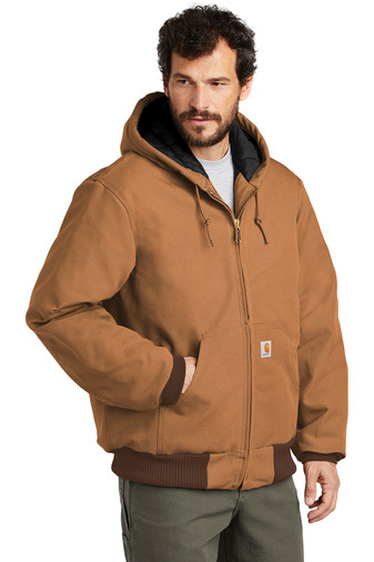 Quilted-Flannel-Lined Duck Active Jac