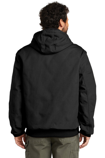 Quilted-Flannel-Lined Duck Active Jac