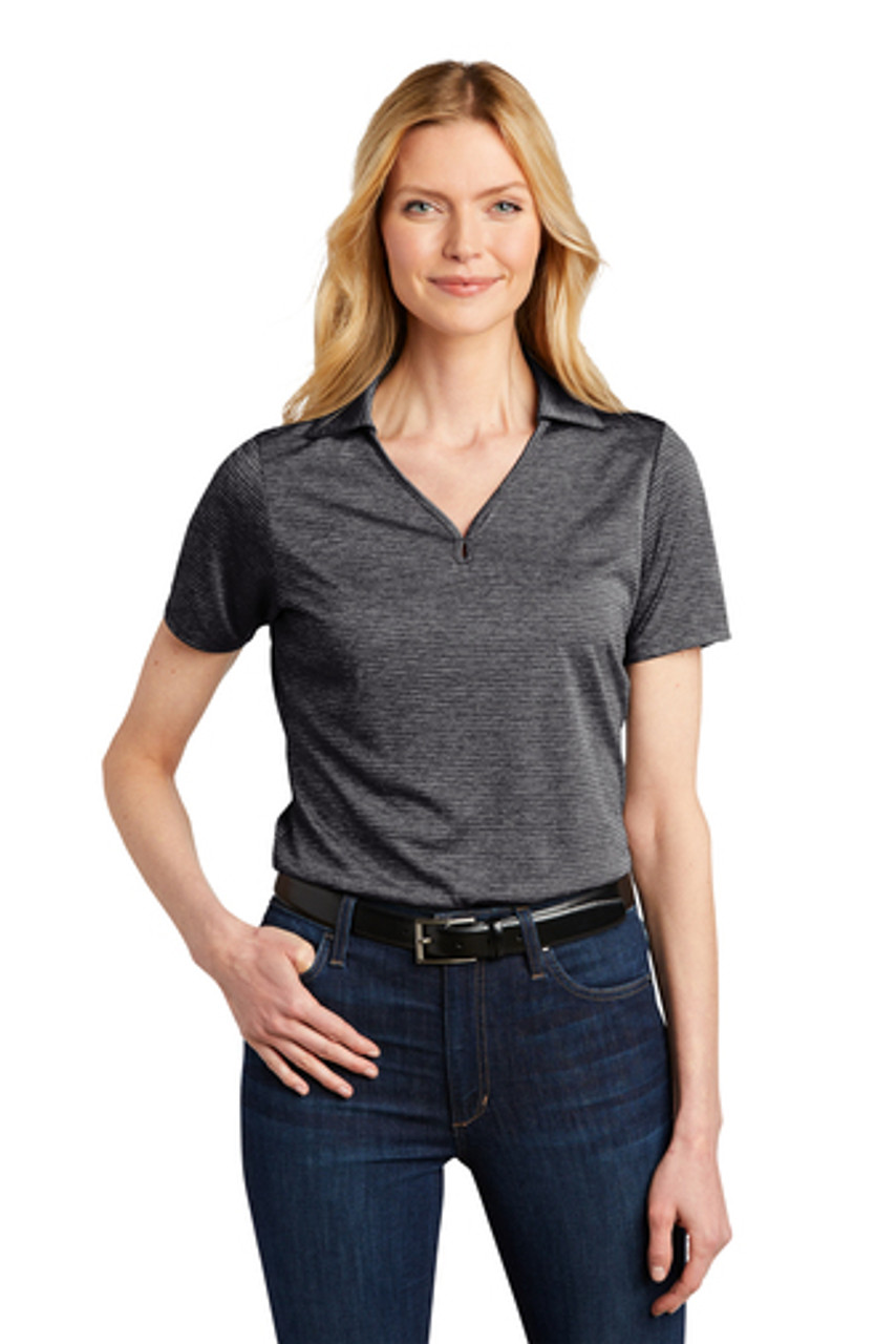 Port Authority® Ladies Shadow Stripe Polo