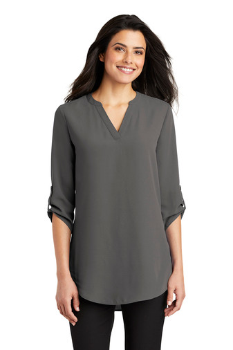 womens black tunic blouses