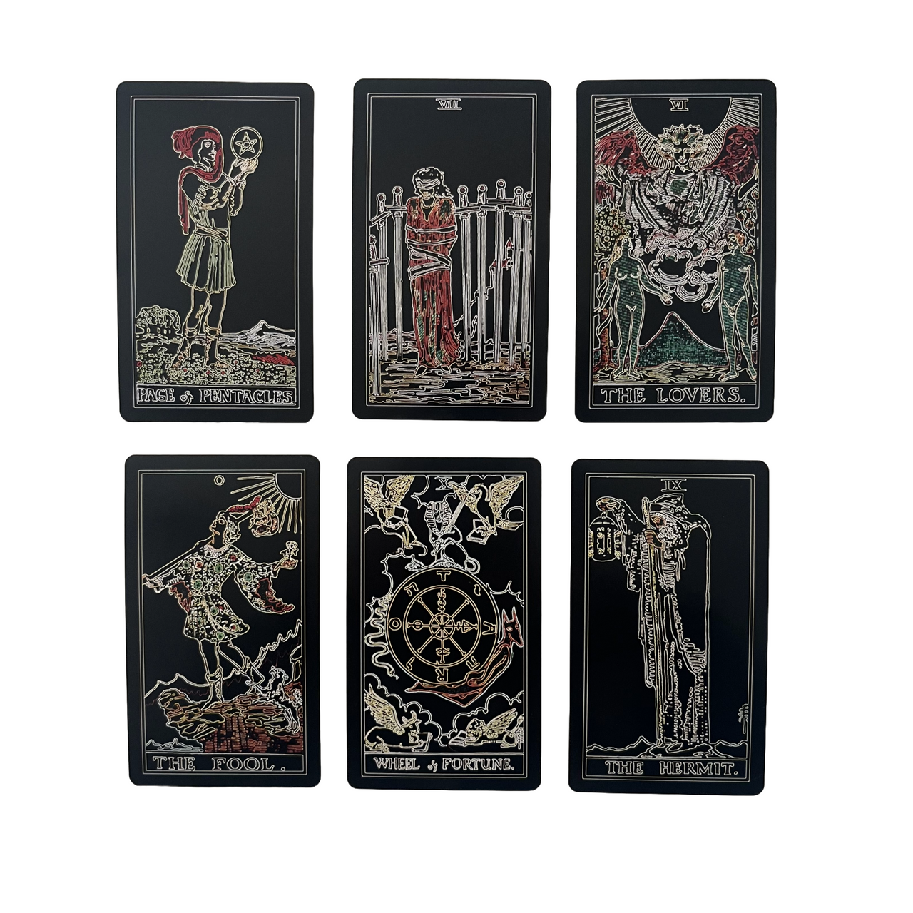 Rider-Waite Tarot Deck & Guide | Luminous Edition | Trippy