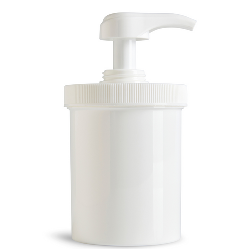Pure Pro 8 ounce Cream Jar with Pump Dispenser