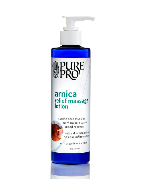 Arnica Relief Massage Lotion™, 8 oz, Refillable Pump Bottle