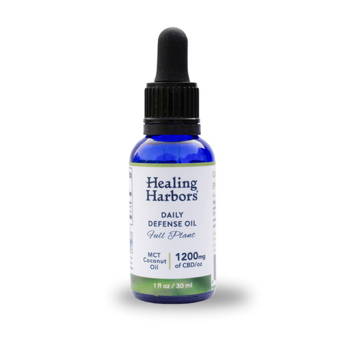 CBD OIL, HEALING HARBORS, ORGANIC, 1200 MG, 30 ml, 1 oz, FREE SHIPPING! 
