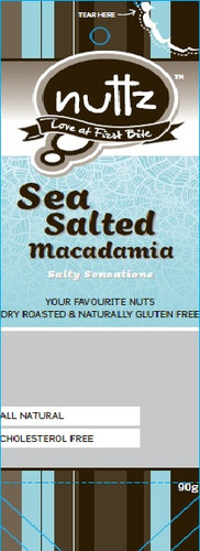 Sea Salted Macadamia 90g