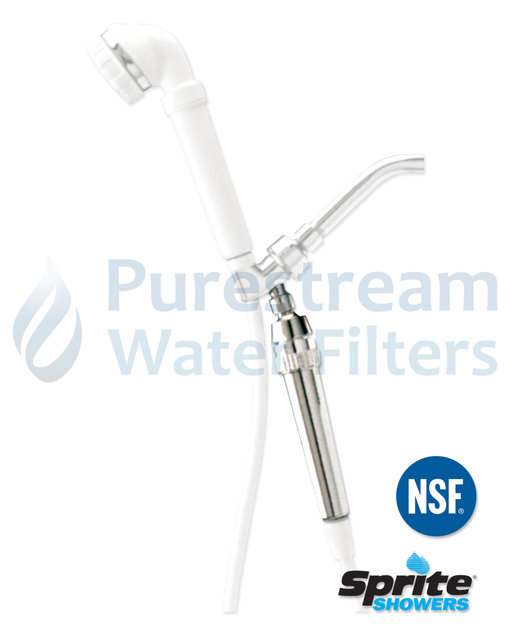 Sprite Hand Held Chrome (includes 3 cartridges for 912 months supply