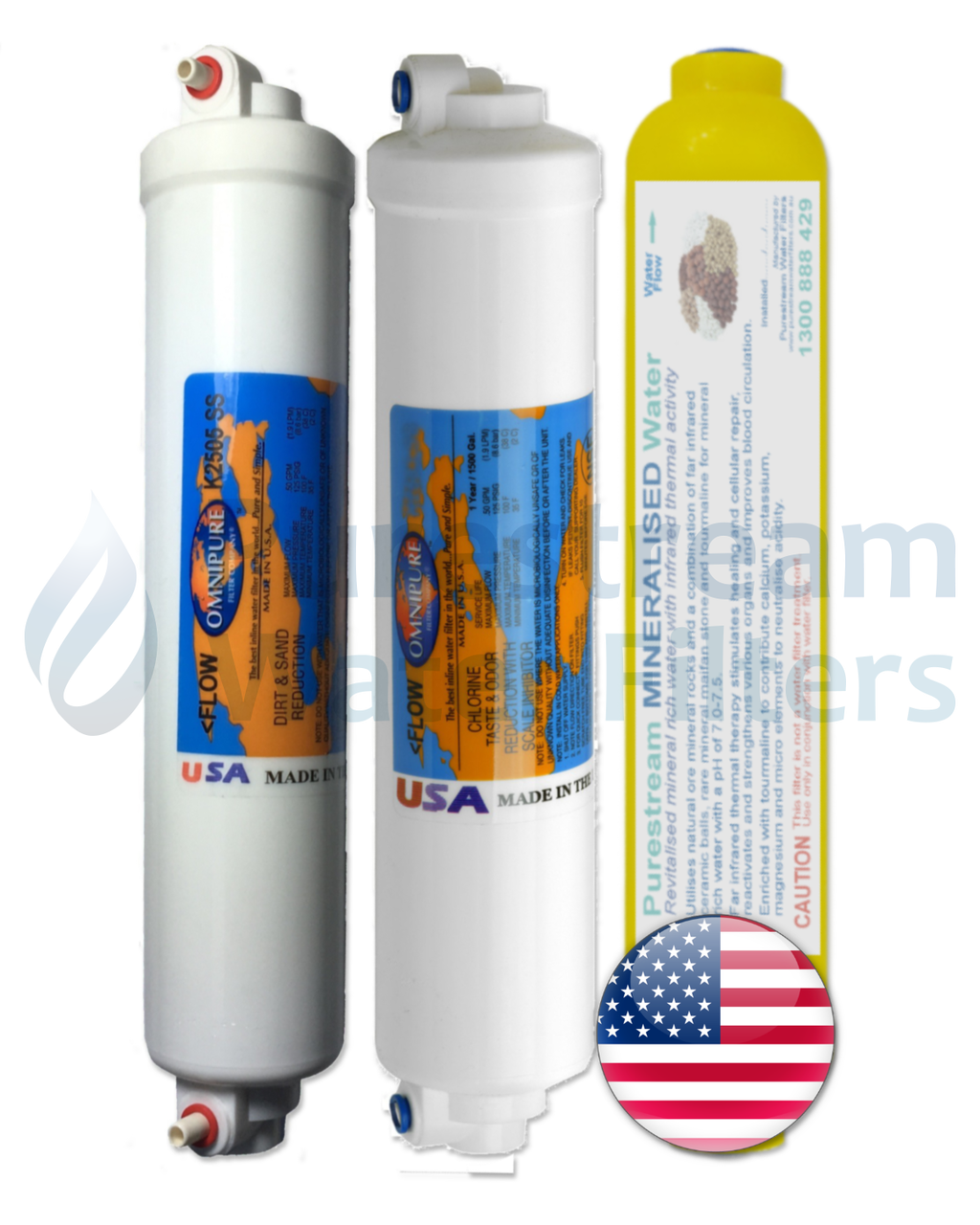 Cartridge Pack 3 Countertop Reverse Osmosis With Mineraliser