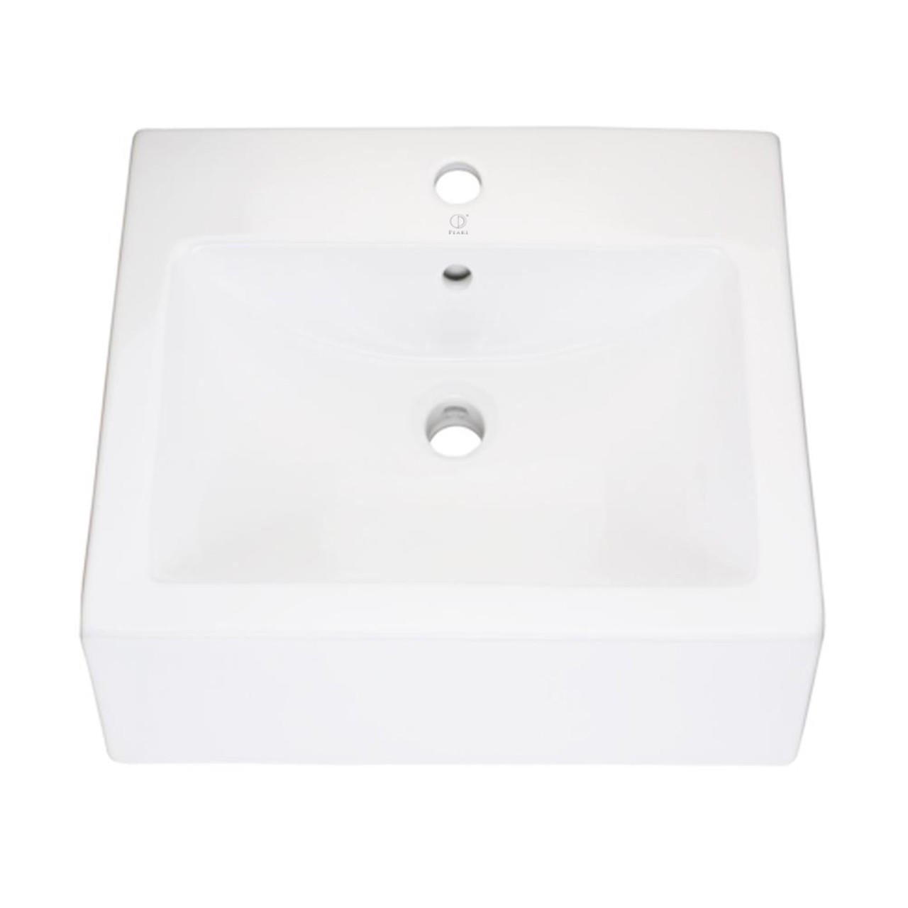 DELL - WATASHI KASU WA - Rectangular Ceramic Bathroom Sink | PEARL Canada