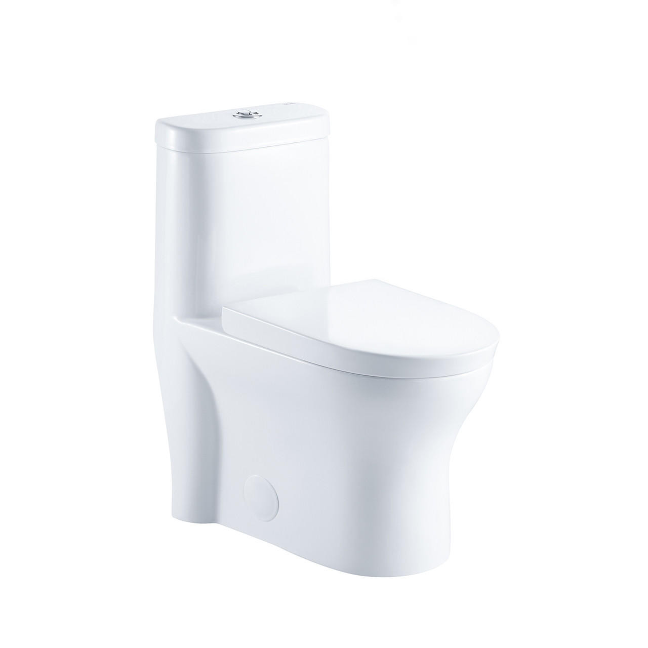 FISHER EcoMax™ Dual Flush Toilet in Metro White