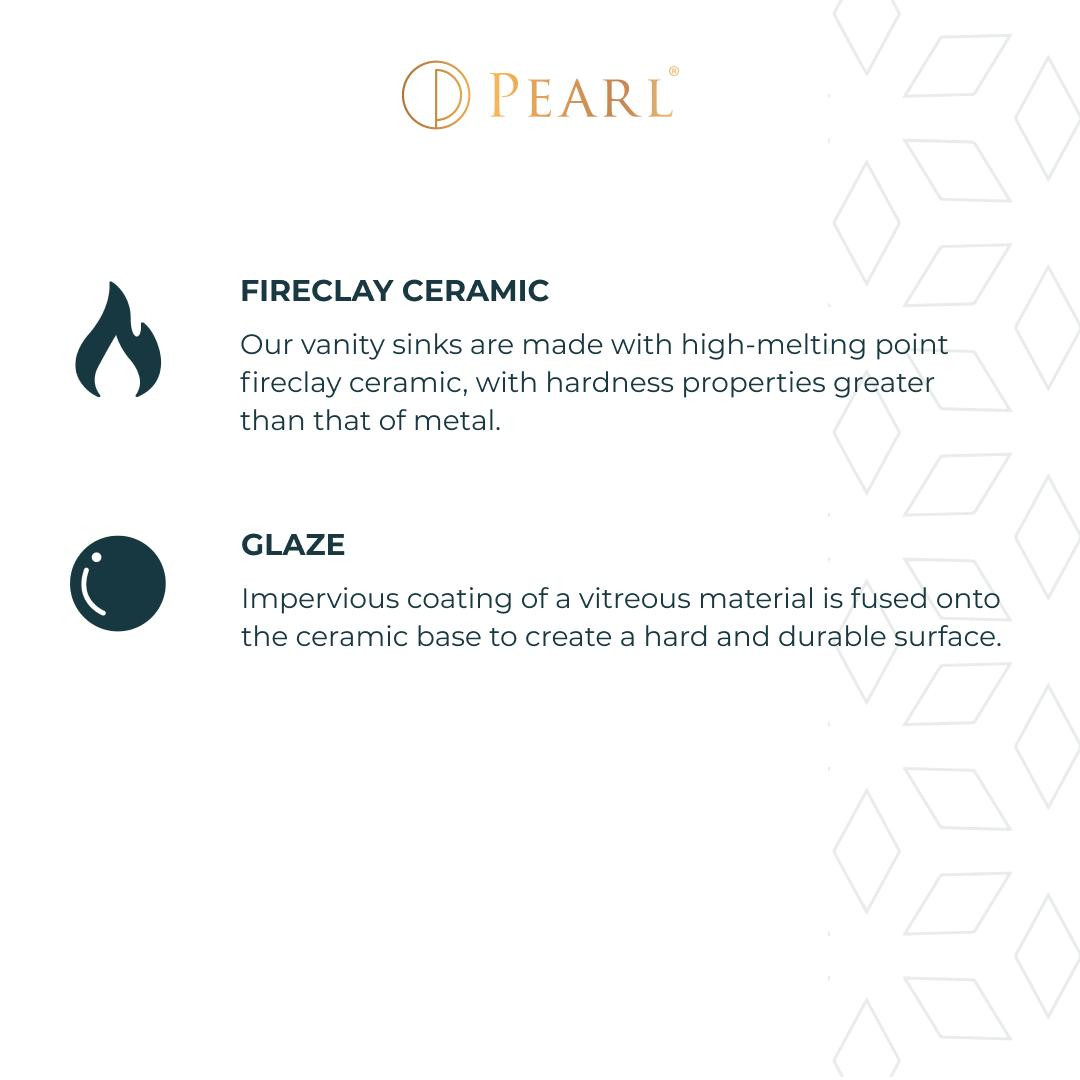 KASU SI - Rectangular Ceramic Bathroom Sink | PEARL Canada