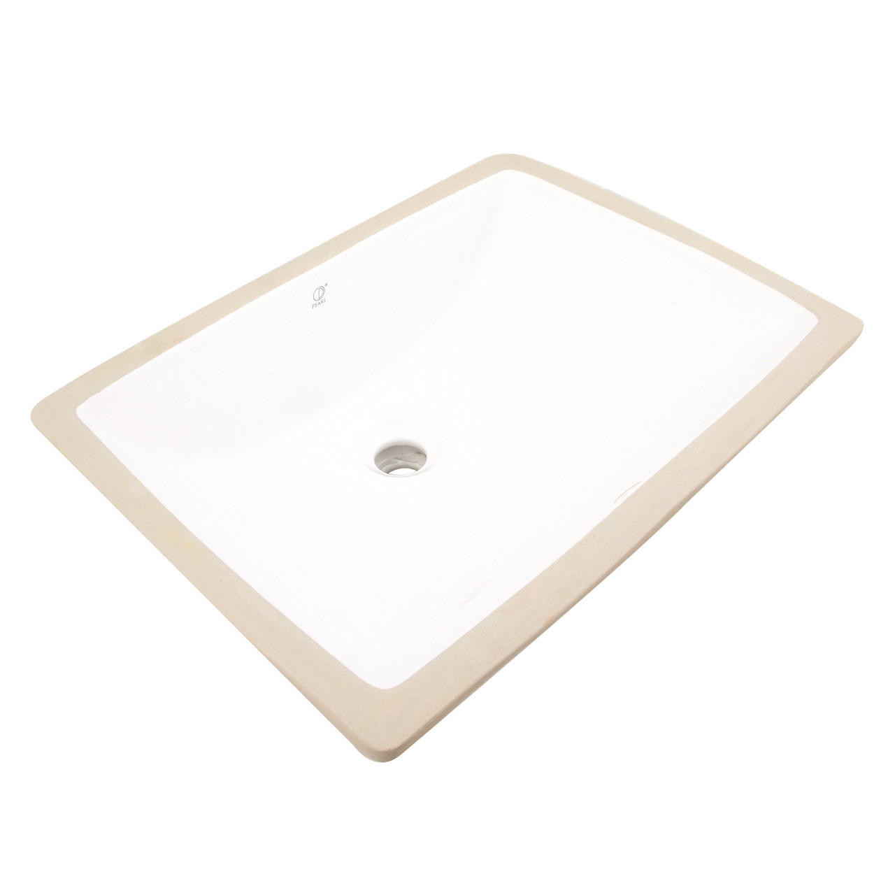 KASU SI - Rectangular Ceramic Bathroom Sink | PEARL Canada