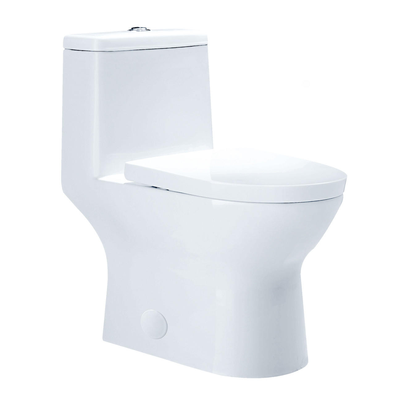 PORTMAN EcoMax™ Dual Flush Toilet in Metro White