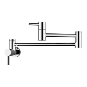 Pearl PHYLLIS Chrome Kitchen Pot Filler GBF833 Pearl PHYLLIS Chrome Kitchen Pot Filler GBF833