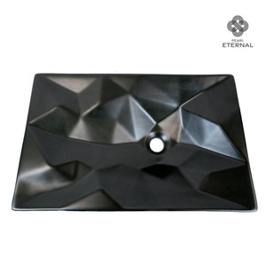 Eternal CHRONOS Matte Black Vessel Sink  GBC526-BL Eternal CHRONOS Matte Black Vessel Sink  GBC526-BL